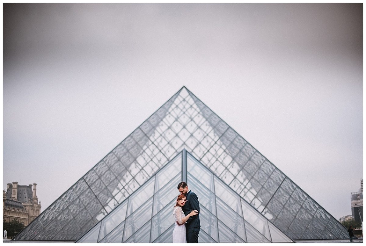 Paris mariage Le Louvre