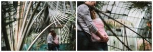 Paris séance grossesse couple Serres d'Auteuil